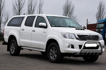 Toyota Hilux 2006-2015 Pare-buffle WT003 (Inox) photo 3