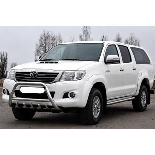 Pare-buffle WT003 (Inox) Toyota Hilux 2006-2015 photo 2
