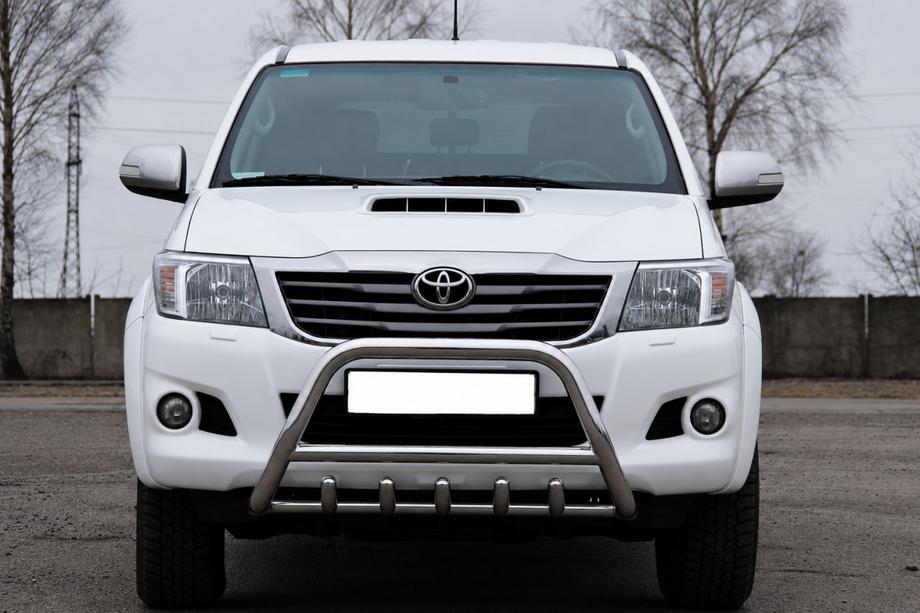 Toyota Hilux 2006-2015 Pare-buffle WT003 (Inox) Image