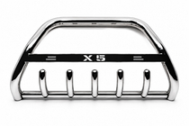 BMW X5 E53 1999–2006 Pare-buffle WT004 Inox photo 1