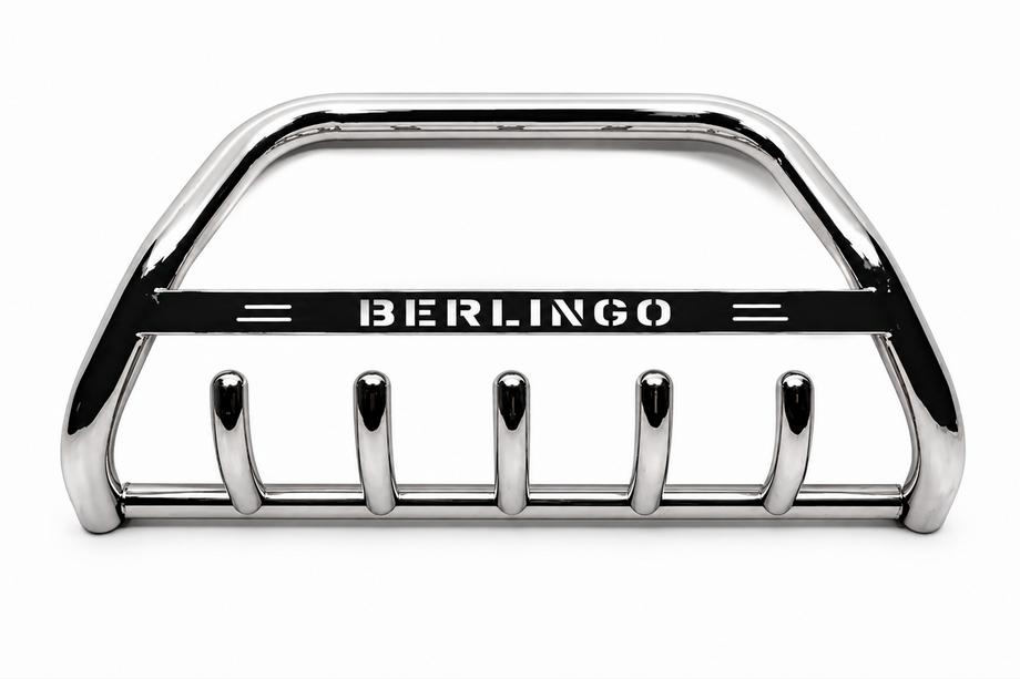 Citroen Berlingo 1996-2008 Pare-buffle WT004 Inox Image