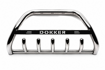 Dacia Dokker 2013-2022 Pare-buffle WT004 Inox photo 1