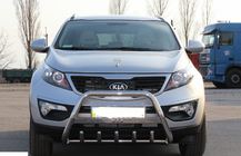 Kia Sportage 2010-2015 Pare-buffle WT004 Inox photo 1