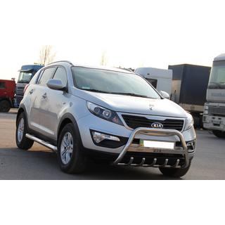 Pare-buffle WT004 Inox Kia Sportage 2010-2015 photo 2