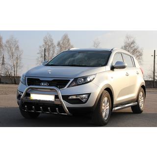 Pare-buffle WT004 Inox Kia Sportage 2010-2015 photo 3