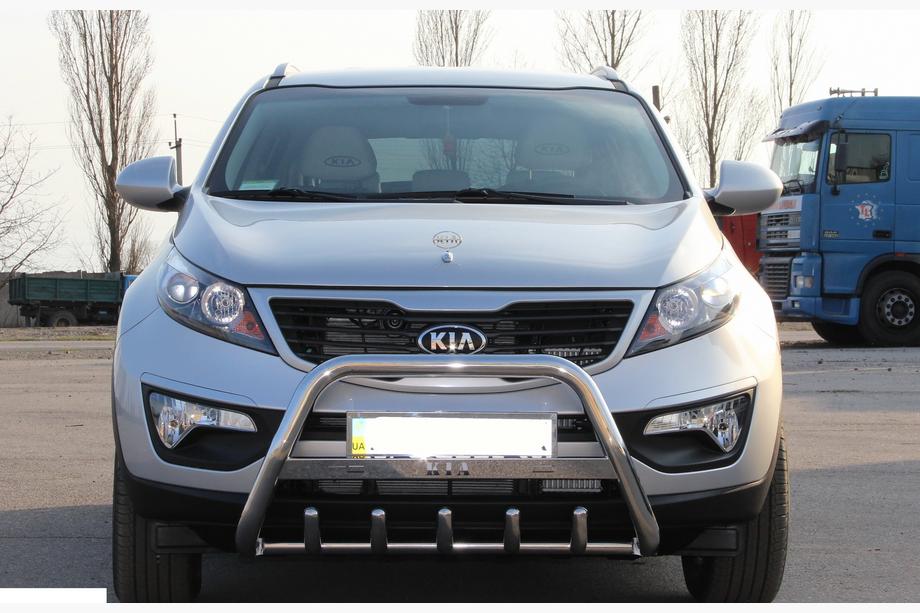 Kia Sportage 2010-2015 Pare-buffle WT004 Inox Image