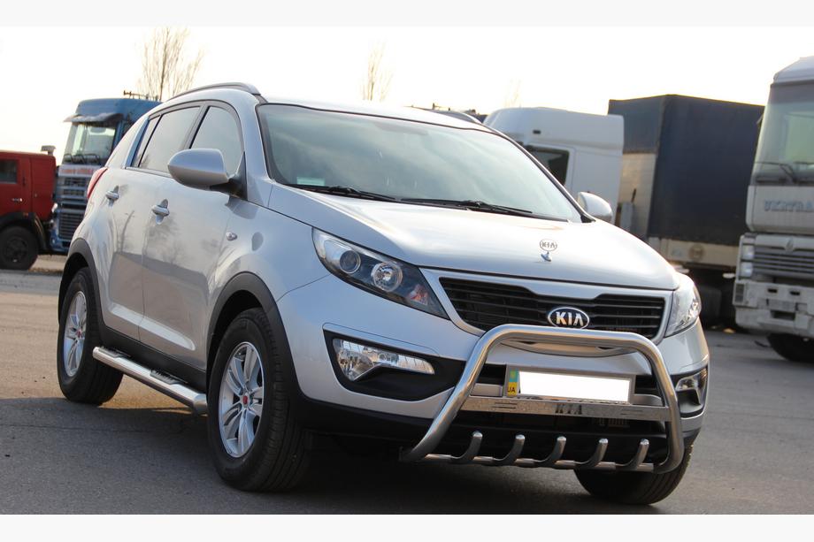 Kia Sportage 2010-2015 Pare-buffle WT004 Inox Photo 2