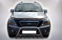 Kia Sorento I BL 2002-2009 Pare-buffle WT004 Inox photo 1