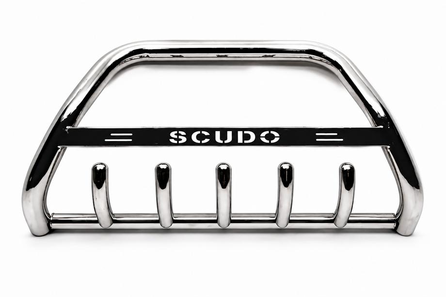 Fiat Scudo 1996-2007 Pare-buffle WT004 Inox Image