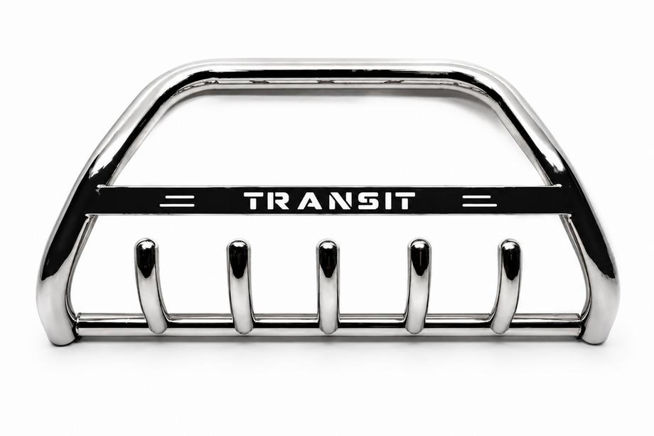 Ford Transit 1991-2000 Pare-buffle WT004 Inox Image