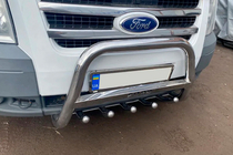 Ford Transit 2000–2014 Pare-buffle WT004 Inox photo 3