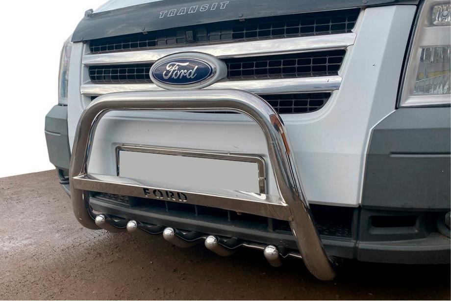 Ford Transit 2000–2014 Pare-buffle WT004 Inox Image