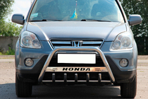 Honda CRV 2001-2006 Pare-buffle WT004 Inox photo 2