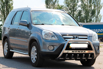 Honda CRV 2001-2006 Pare-buffle WT004 Inox photo 3