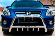 Honda CRV 2001-2006 Pare-buffle WT004 Inox photo 1