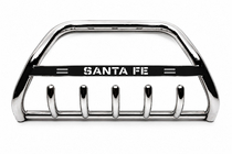 Hyundai Santa Fe 3 2012-2018 Pare-buffle WT004 Inox photo 1