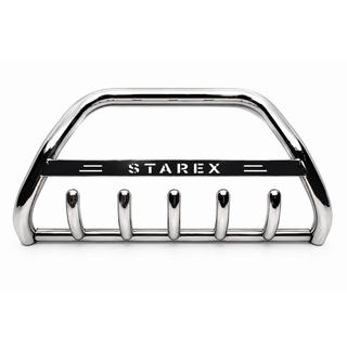 Pare-buffle WT004 Inox Hyundai H200, H1, Starex 1998-2007 photo 3