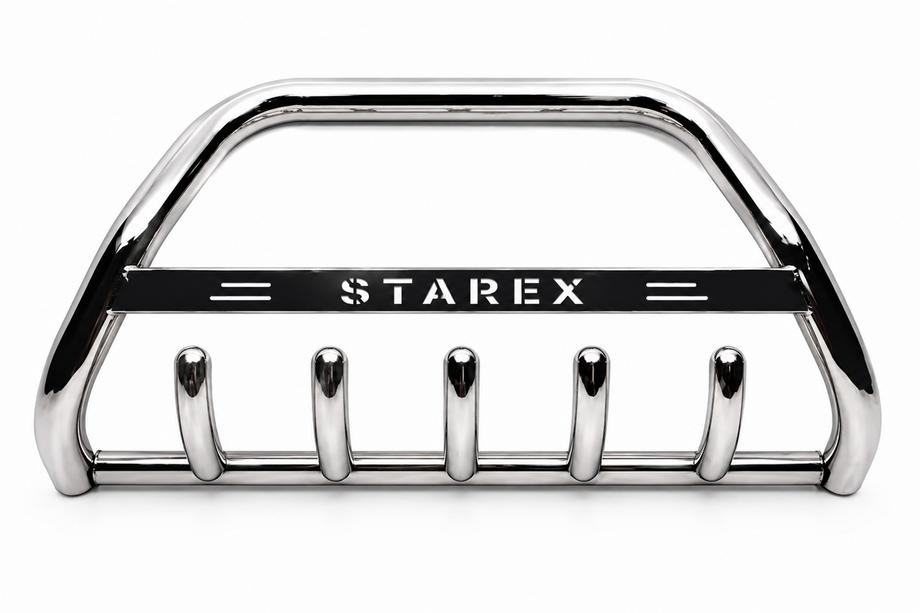 Hyundai H200, H1, Starex 1998-2007 Pare-buffle WT004 Inox Photo 3