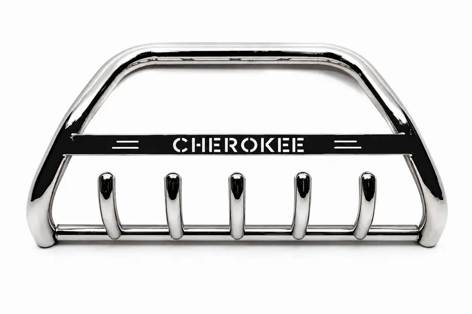 Jeep Grand Cherokee WJ 1999-2004 Pare-buffle WT004 Inox Photo 4