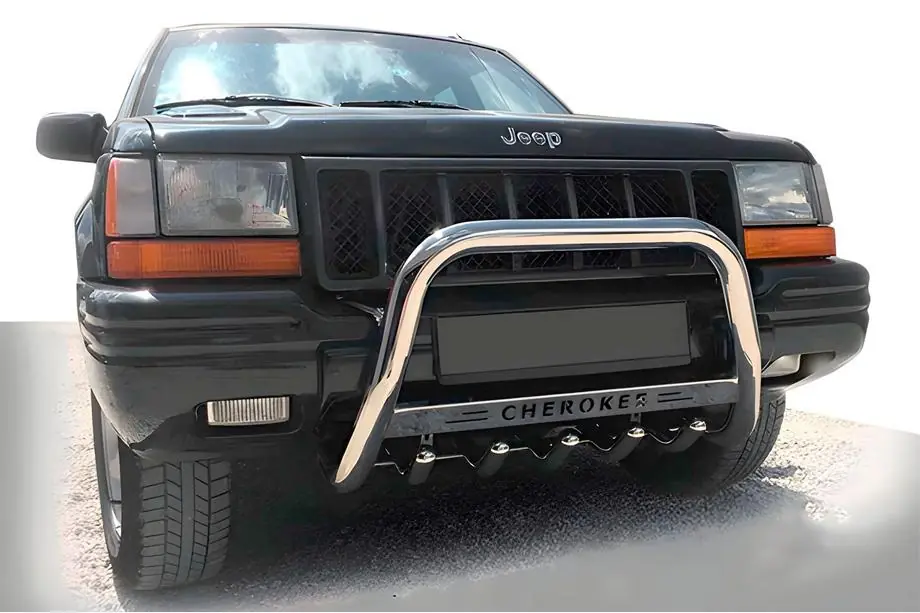 Jeep Grand Cherokee WJ 1999-2004 Pare-buffle WT004 Inox Photo 1