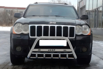 Jeep Grand Cherokee WK 2004-2010 Pare-buffle WT004 Inox photo 1
