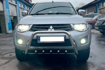 Mitsubishi L200 2006-2015 Pare-buffle WT004 Inox photo 1