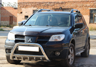 Mitsubishi Outlander 2001-2006 Pare-buffle WT003 (Inox) photo 3