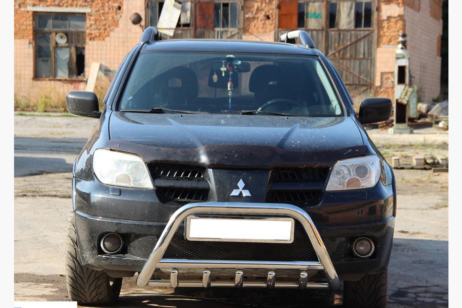 Mitsubishi Outlander 2001-2006 Pare-buffle WT003 (Inox) Image