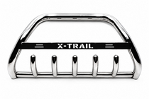 Nissan X-trail T30 2002-2007 Pare-buffle WT004 Inox photo 1