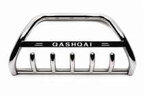 Nissan Qashqai 2010-2014 Pare-buffle WT004 Inox photo 2