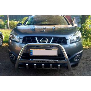 Pare-buffle WT004 Inox Nissan Qashqai 2010-2014 photo 1