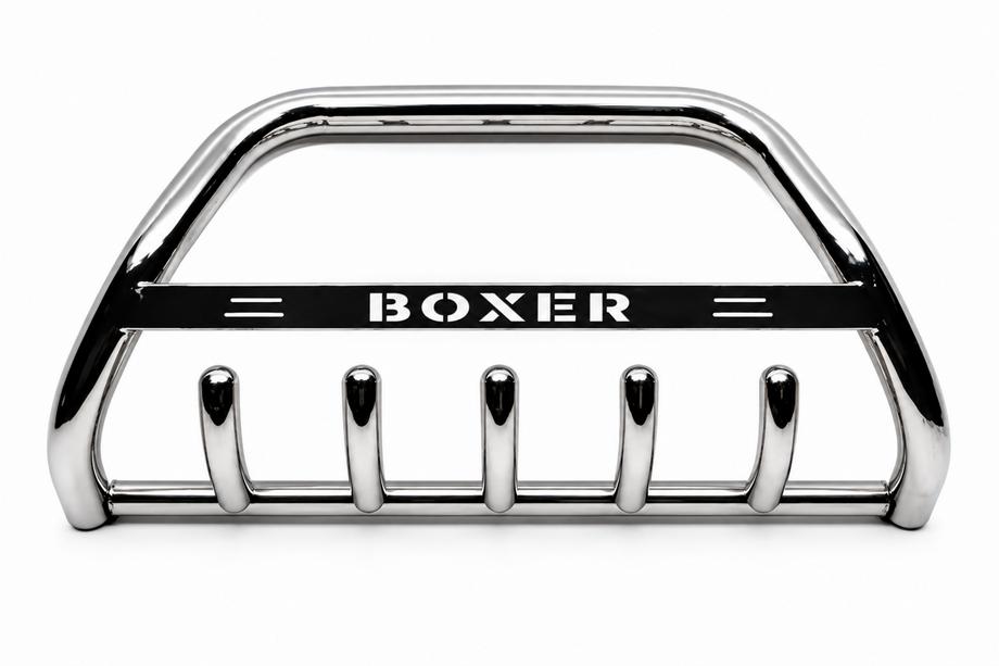 Peugeot Boxer 2006-2025 Pare-buffle WT004 Inox Image