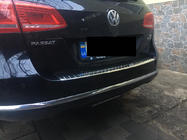Volkswagen Passat B7 2012-2015 Protection de Pare-chocs Arrière OmsaLine Brillant (SW, Inox) photo 2