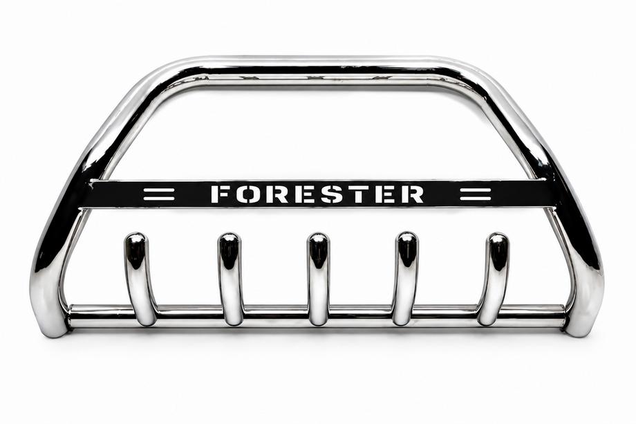 Subaru Forester 2008-2013 Pare-buffle WT004 Inox Image