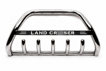 Toyota Land Cruiser 200 2007-2021 Pare-buffle WT004 Inox photo 1