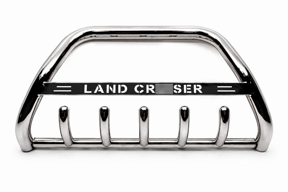 Toyota Land Cruiser 200 2007-2021 Pare-buffle WT004 Inox Image