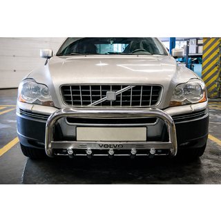 Pare-buffle WT004 Inox Volvo XC90 2002-2014 photo 3