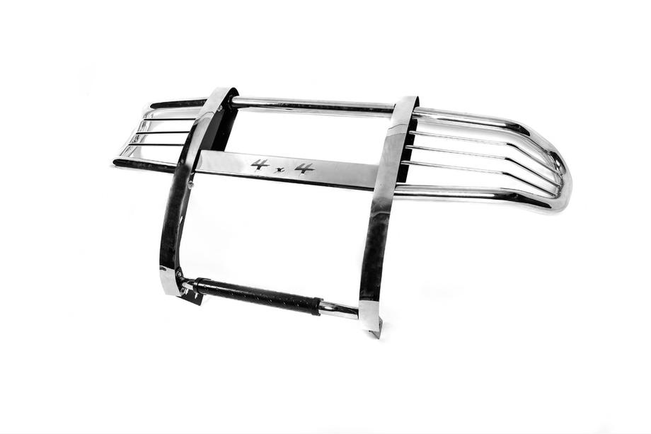 Toyota Land Cruiser Prado 120 2002-2009 Pare-buffle Libao (Inox) Image