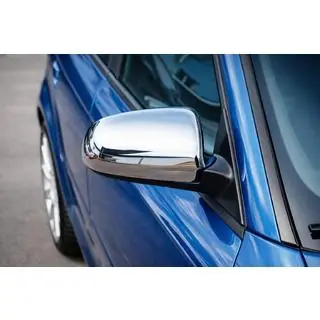 Couvre-rétroviseurs 2004-2008 (2 pcs, Acier Inoxydable)
