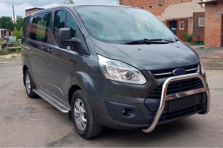 Ford Custom 2013-2022 Pare-buffle WT006 (Inox) Image