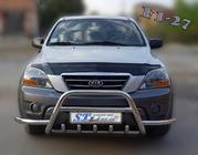 Kia Sorento I BL 2002-2009 Pare-buffle WT003-Exclusive (acier inoxydable) photo 2