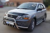 Kia Sorento I BL 2002-2009 Pare-buffle WT003-Exclusive (acier inoxydable) photo 3