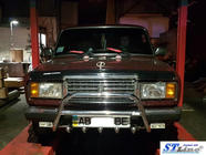 VAZ 2107 1982-2012 Pare-buffle WT003 (42mm, Inox) photo 2