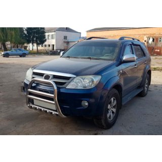 Pare-buffle F12-11 Inox Toyota Fortuner 2006-2015 photo 2