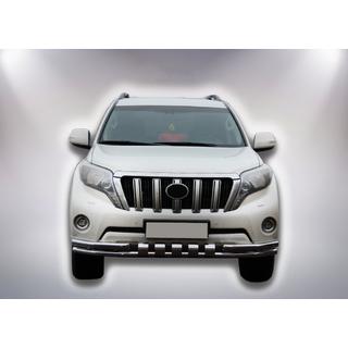 Protection Avant F3-31 (Inox) Toyota Land Cruiser Prado 150 2009-2023 photo 2