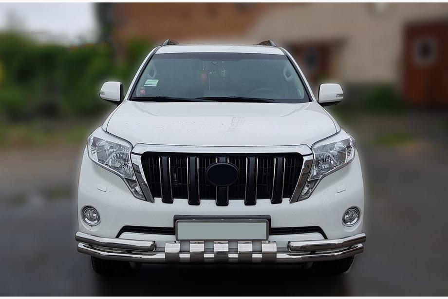 Toyota Land Cruiser Prado 150 2009-2023 Protection Avant F3-31 (Inox) Photo 5