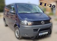 Volkswagen T5 2010-2015 Pare-buffle WT003 Noir Inox photo 3