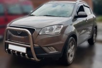 SsangYong Korando 2010-2019 Pare-buffle F1-40 (Inox) photo 2