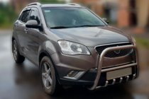 SsangYong Korando 2010-2019 Pare-buffle F1-40 (Inox) photo 3