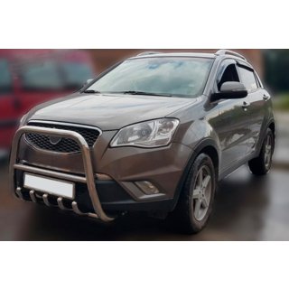 Pare-buffle F1-40 (Inox) SsangYong Korando 2010-2019 photo 2